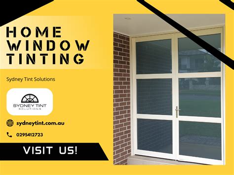 Home Tinting Solutions ️ Residential Window Tinting For Sydney