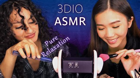 Asmr Pure Relaxation 3dio Triggers Savannah And Kaitlynn Duo Tingly