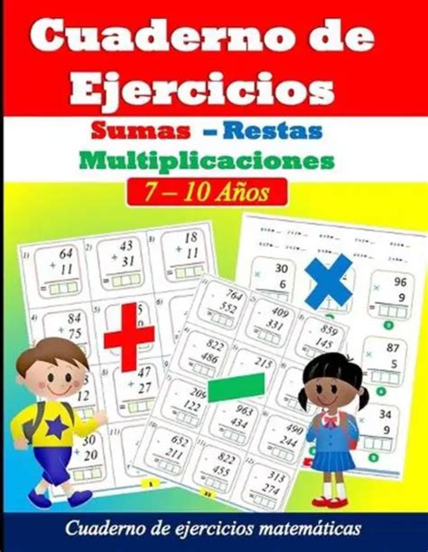 SUMAS RESTAS Y Multiplicaciones Ejercicios De Matem Ticas Para Ni Os