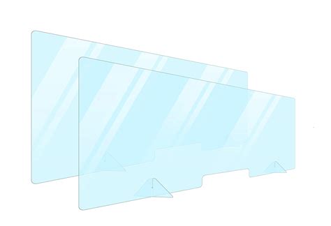 Buy Pack Plexiglass Barrier For Counter Plexi Glass Screen X Desk