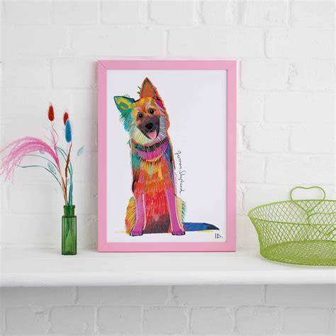 German Shepherd Print Uk