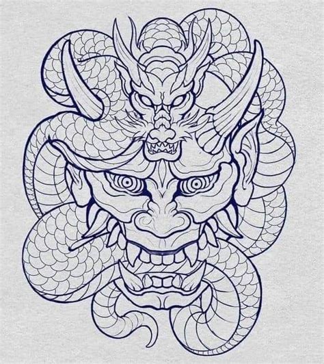 Pin Von Thure Min Auf Pins By You In 2024 Hannya Maske Tattoo Hirsch