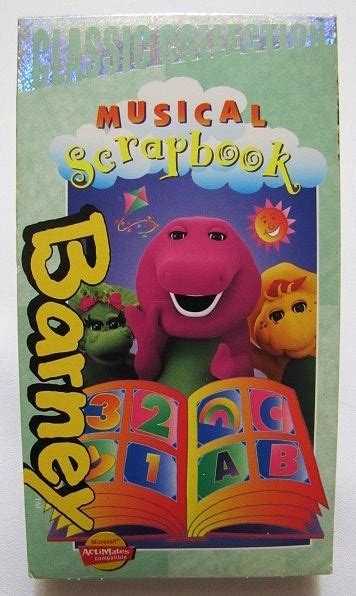 BARNEY MUSICAL SCRAPBOOK VHS VIDEO | eBay