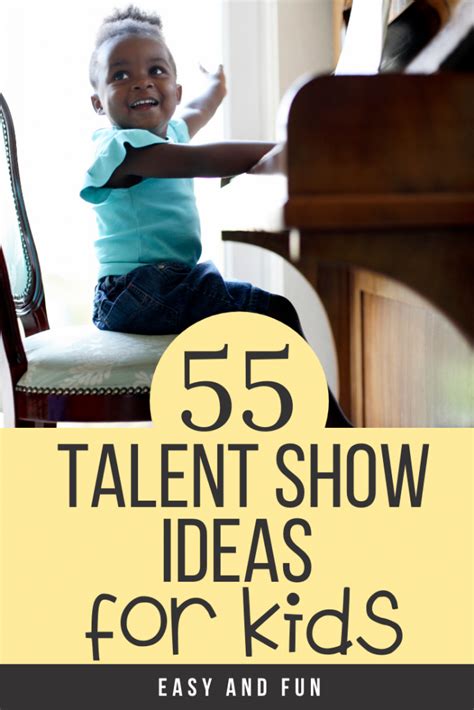 55 Talent Show Ideas For Kids - Creative Acts That Are Fun To Watch