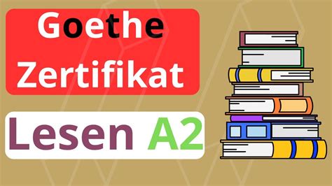 Goethe Zertifikat A2 Lesen 2021 German Reading Exam A2 YouTube