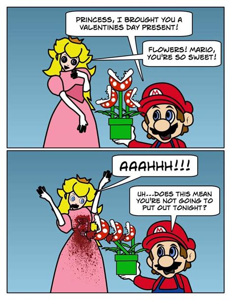 Princess Peach Thanks Mario Comic