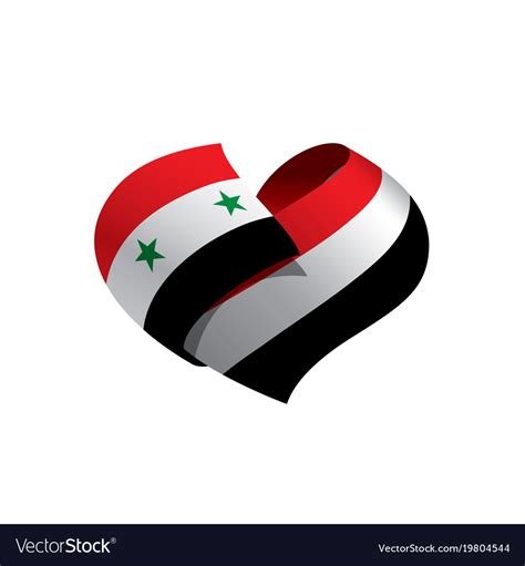 Syria Flag Royalty Free Vector Image Vectorstock