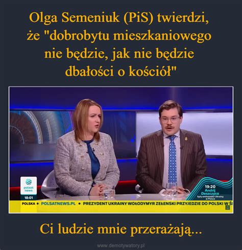 Olga Semeniuk PiS twierdzi że dobrobytu mieszkaniowego nie będzie