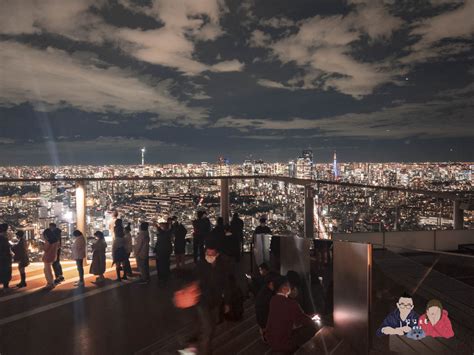 澀谷shibuya Sky展望台》東京超人氣新景點，360度無死角無遮擋夢幻夜景！ 柒柒夫妻543