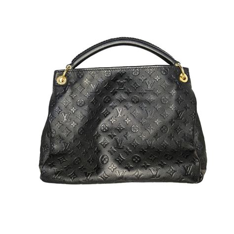 Louis Vuitton Monogram Empreinte Leather Artsy Mm Hobo At 1stdibs Louis Vuitton Artsy Mm Black