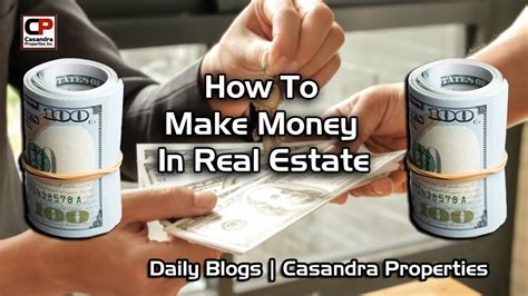 How To Make Money In Real Estate {5 Proven Tips} Youtube