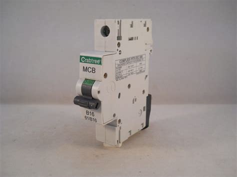 Crabtree Starbreaker MCB 16 Single Pole Breaker Type B 16A 61 B16