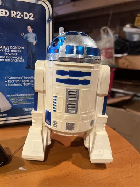 Vintage Retro KENNER Star Wars RADIO CONTROLLED R2 D2 W Box Great