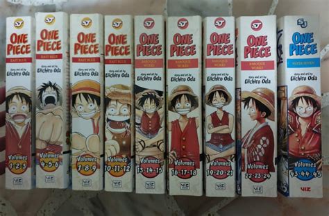 Viz Media One Piece Omnibus 3 In 1 English Manga Comic Hobbies