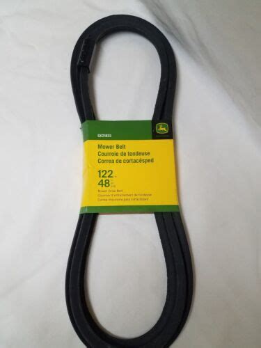 John Deere Original Equipment V Belt Gx21833 122cm 48in Ebay