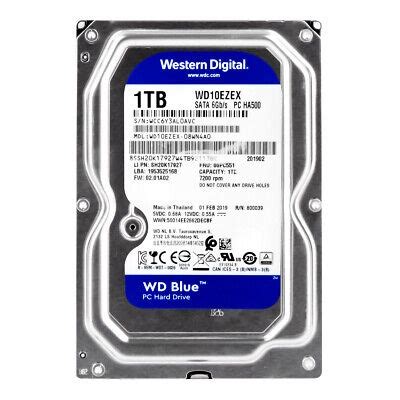 Dysk Twardy Western Digital Blue Wd Ezex Ph Tb Sata Iii