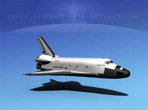 3d model space shuttle