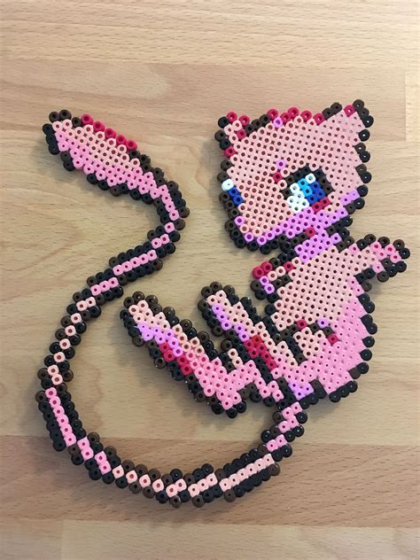 Pokemon Mew Perles Hama Pokemon Mew Pyssla Pokemon Hama Beads Pokemon