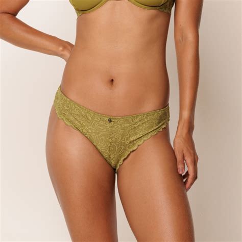 Calcinha Biquini Em Micro Livia Verde Jescri Lingerie De Qualidade