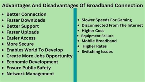 22 Advantages And Disadvantages Of Broadband Connection