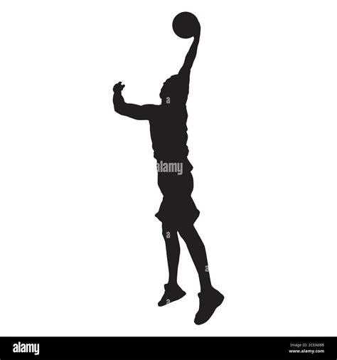 Basketball Dunk Silhouette Real