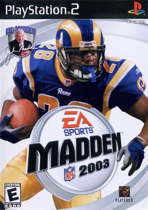 Madden NFL 2003 (2002) PlayStation 2 box cover art - MobyGames