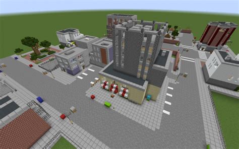 Fortnite Tilted Towers Minecraft Map