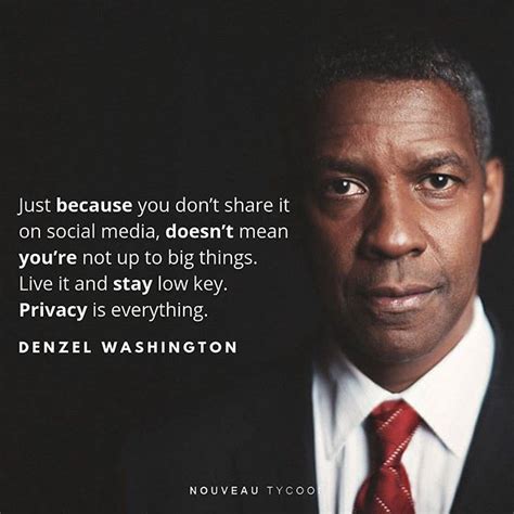 Denzel Washington Quotes / Denzel Washington Quote Acting Is Just A ...