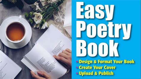 How To Create And Publish Your Own Poetry Book Youtube