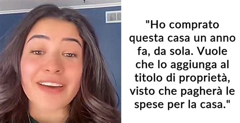 Un Ragazzo Chiede Alla Fidanzata Di Aggiungere Il Suo Nome Al Titolo Di