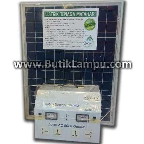 Pembangkit Listrik Tenaga Surya Jual Panel Surya W Pembangkit