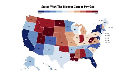 Zippia This Map Shows Which States Have The Biggest Gender Pay Gaps