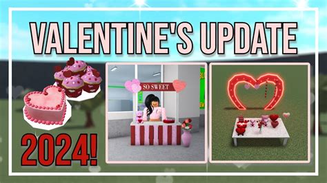 Bloxburg Valentine S Update New Items Map Changes More Youtube