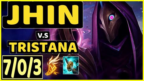 Innaxe Jhin Vs Tristana 703 Kda Bottom Adc Gameplay Euw Ranked