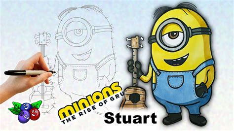 Draw Stuart The Minion Connecting Dots Connect The Dots Drawing Art