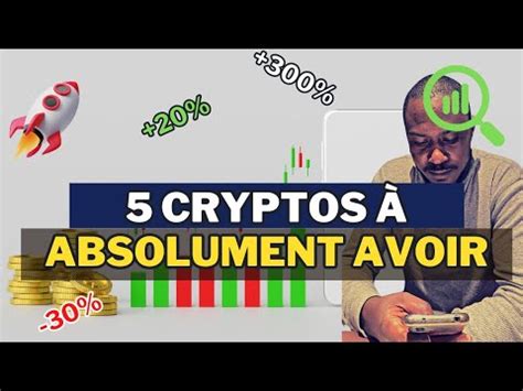 5 cryptomonnies que tu dois absolument avoir dans ton wallet À