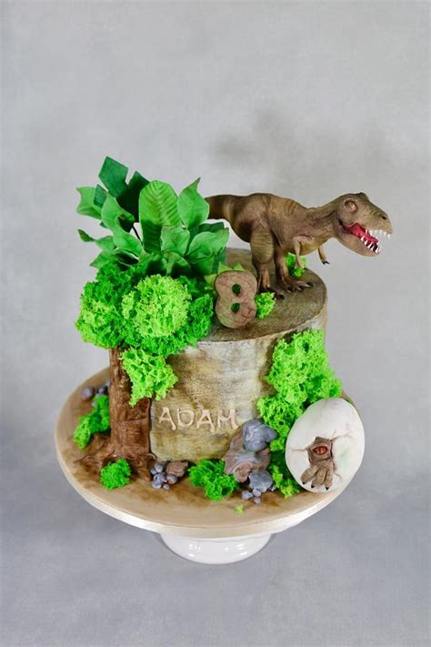 T Rex Cake Decorated Cake By Tomima Cakesdecor