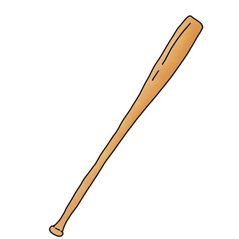 Wood Baseball Bat Png