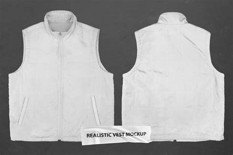 Realistic Vest Mockup Behance
