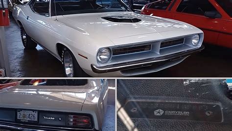 Worlds First Plymouth Hemi Cuda Is A Unique Million Dollar Gem