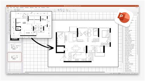 How To Draw Floor Plan In Powerpoint