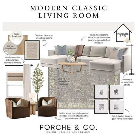 Designs Of The Week Modern Classic Living Room Designs Porche Co