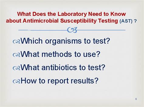 Lab 6 Antibiotic Sensitivity Testing 1 Definition And