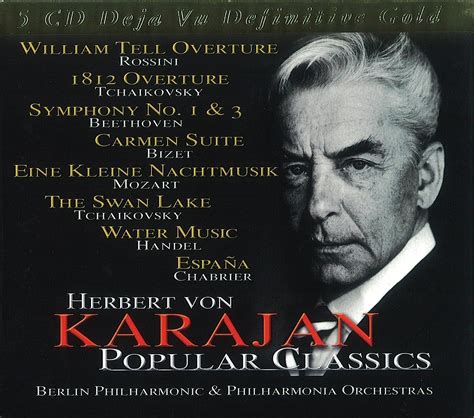 Herbert Von Karajan Popular Class ROSSINI Gioacchino CIAIKOVSKI