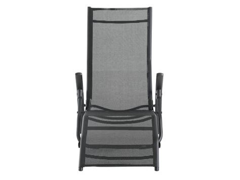 Deckchair LOMMA W63xL130 Black JYSK