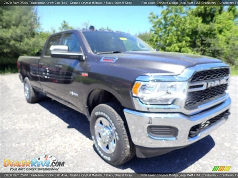 2020 Ram 2500 Tradesman Crew Cab 4x4 Granite Crystal Metallic Blackdiesel Gray Photo 6