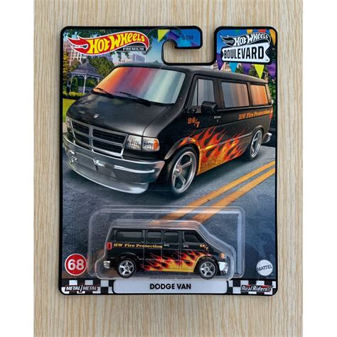Hot Wheels Premium Dodge Van Shopee Vi T Nam