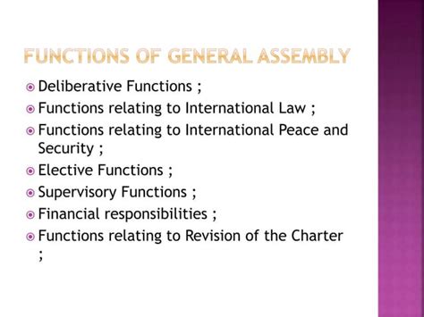 General Assembly Ppt