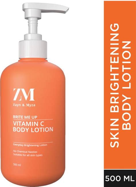 Zm Zayn And Myza Vitamin C Body Lotion Glow Reviving And Skin Brightening Shea Butter Price In