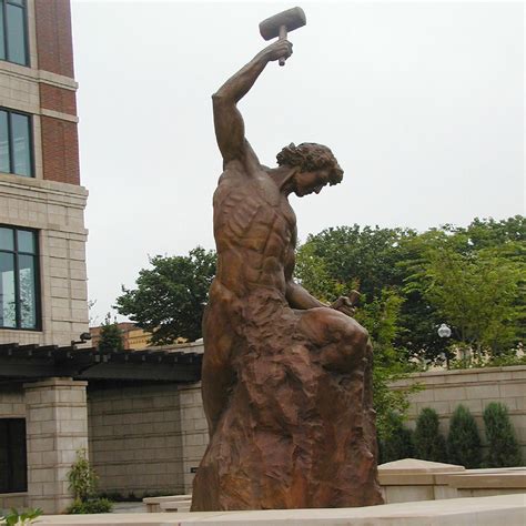 abstract creation high quality casting bronze sculpture making